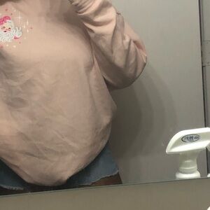 Pink Santa Sweatshirt